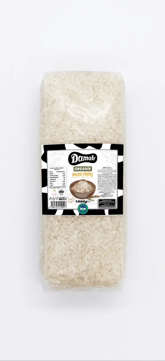 Organik Baldo Pirinç (1 kg)
