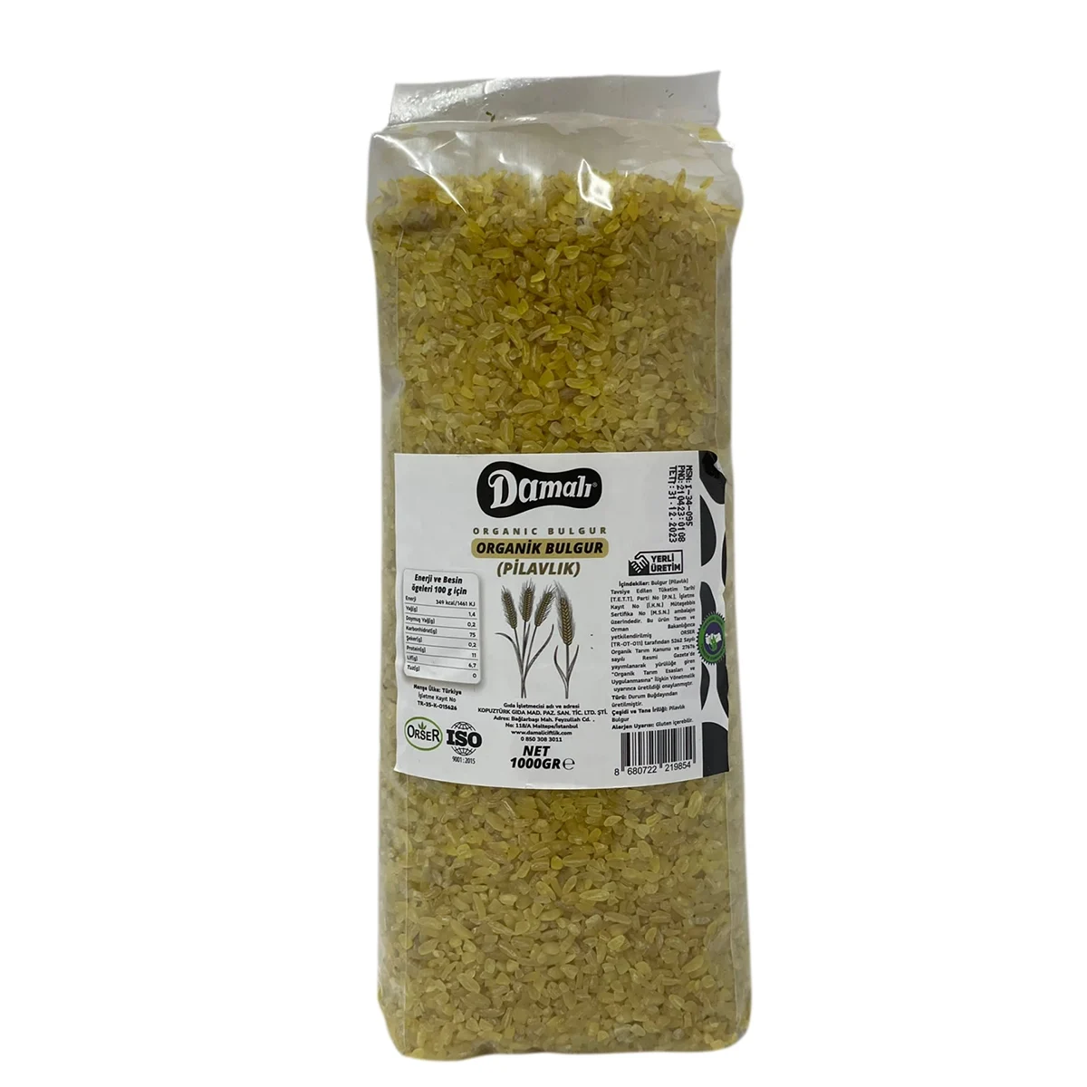 Organik Bulgur (1 kg)