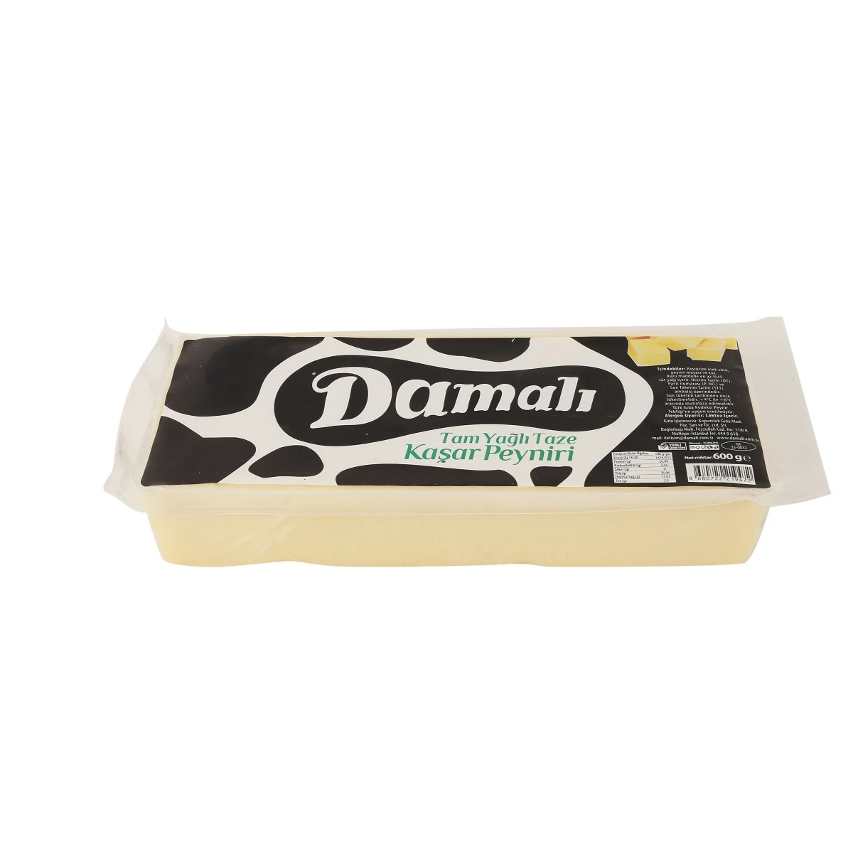 Tam Yağlı Taze Kaşar Peyniri (600 g)