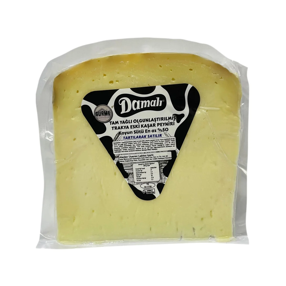 Trakya Eski Kaşar (400 – 500 Gr Arası)