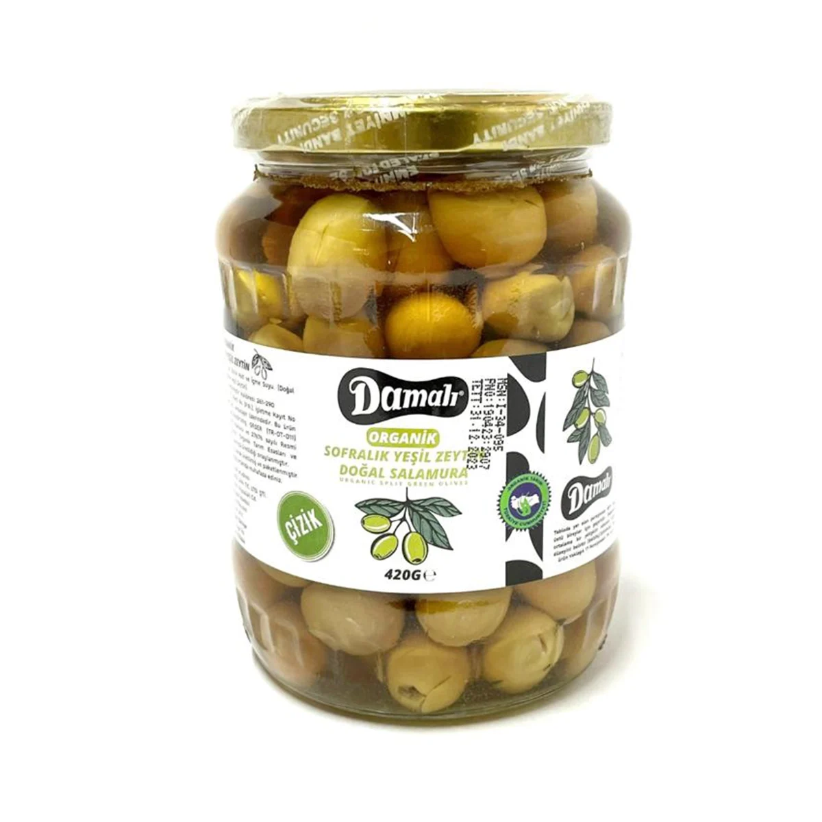 Yeşil Kırma Zeytin (1000 g)